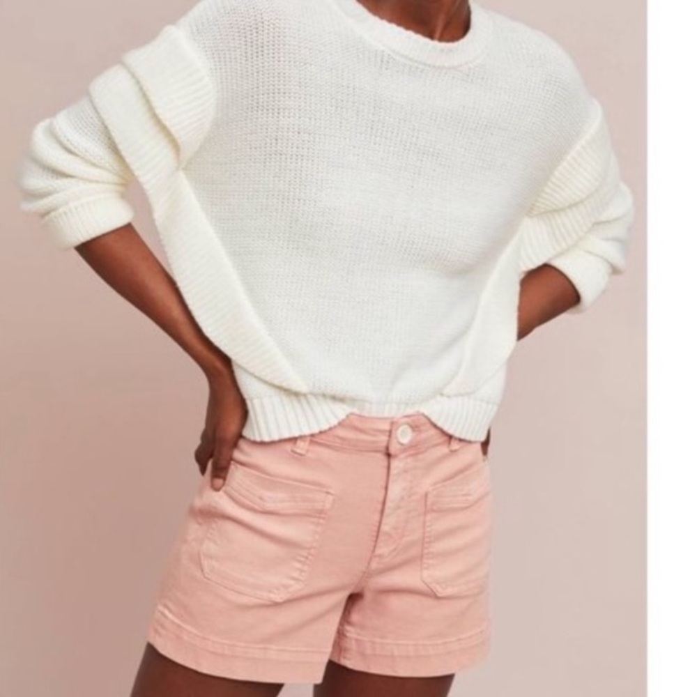 Anthropologie Pilcro & the Letterpress Dusty Pink
High Rise Denim Shorts
